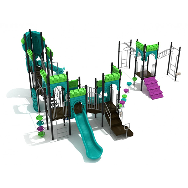 Raiding Wreckage Commercial Playground Equipment - Ages 5 to 12 yr - Front