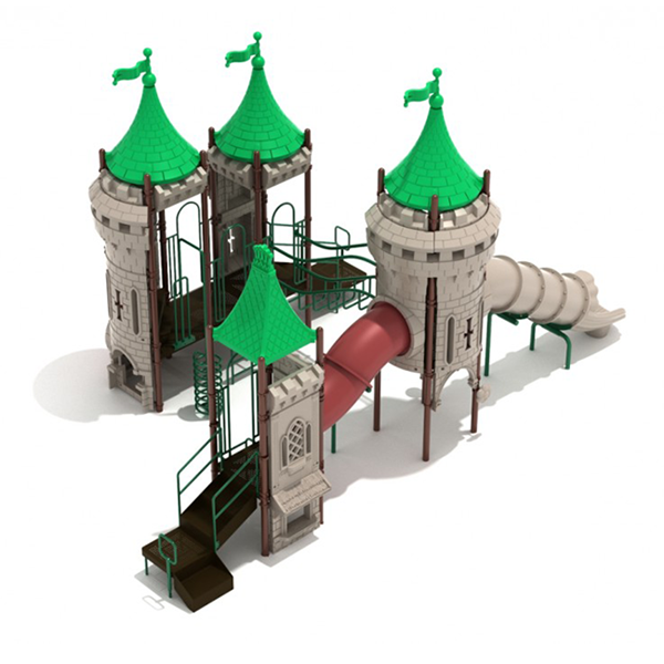 Bannaeret Borough Commercial Playground Equipment - Ages 5 to 12 yr - Front