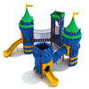 Narrow Passage Commercial Playground Equipment - Ages 2 to 12 yr - Front