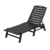 Nautical Armless Chaise Lounge