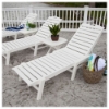 Nautical Armless Chaise Lounge