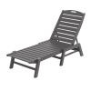 Nautical Armless Chaise Lounge