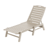 Nautical Armless Chaise Lounge
