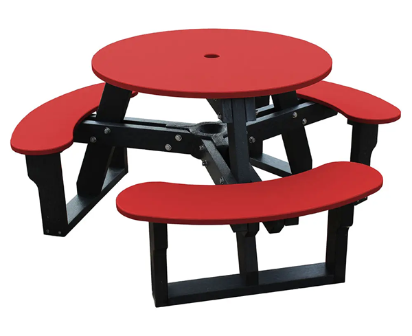  Children's Open Round Picnic Table