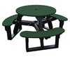  Children's Open Round Picnic Table