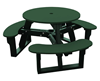  Children's Open Round Picnic Table