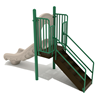 3 Foot Single Straight Freestanding Slide - Ages 2 To 12 Yr - Back