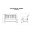 Highwood Exeter Garden Bench