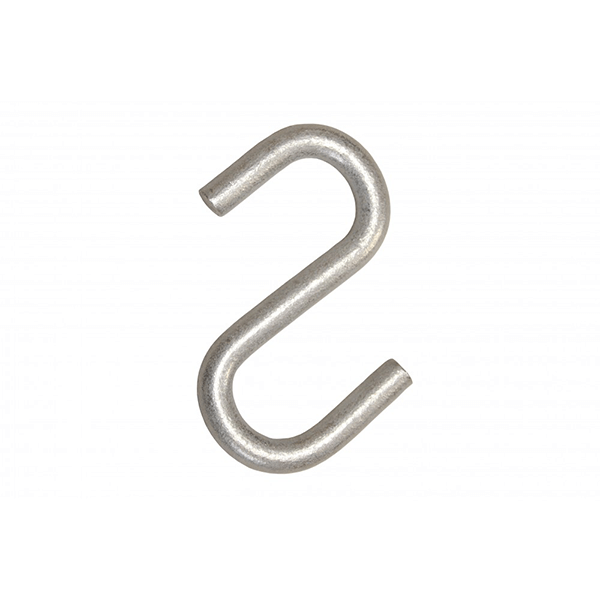 Replacement 3/8 X 3-1/5-Inch Galvanized Steel S-Hook For Swing Sets