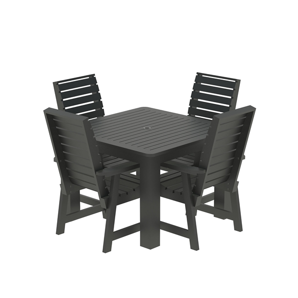5 Piece Highwood Square Dining Set