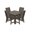 5 Piece Highwood Square Dining Set
