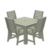 5 Piece Highwood Square Dining Set