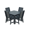 5 Piece Highwood Square Dining Set