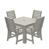 5 Piece Highwood Square Dining Set