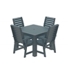 5 Piece Highwood Square Dining Set