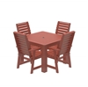 5 Piece Highwood Square Dining Set