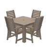 5 Piece Highwood Square Dining Set