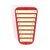 Glockenspiel Xylophone Playground Music Equipment - Ages 2 to 12 yr - Primary Top