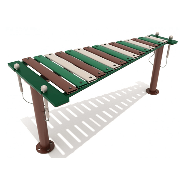 Metallophone Playground Music Equipment - Ages 2 To 12 Yr - Neutral Front