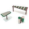 Rhythm Group of Three Musical Playground Equipment - Ages 2 to 12 yr - Neutral
