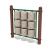 Traditional Tic-Tac-Toe Freestanding Playground Panel - Ages 2 to 12 yr - Neutral