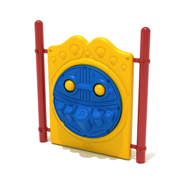Percussion Freestanding Playground Panel Music Equipment with Posts  - Ages 2 to 12 yr - Primary