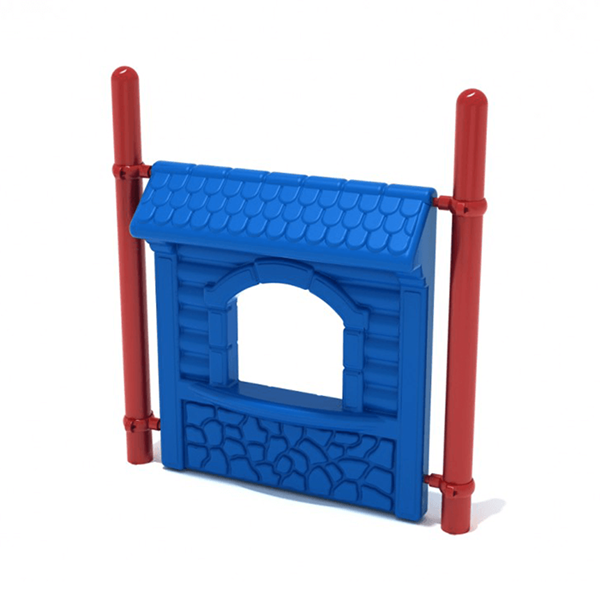 Store Panel Freestanding Playground Panel with Posts  - Ages 2 to 12 yr - Primary