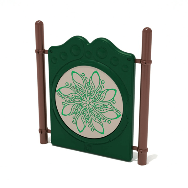 Finger Maze Freestanding Activity Panel for Playgrounds with Posts  - Ages 2 to 12 yr - Neutral