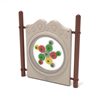 Gear Freestanding Activity Panel for Playgrounds with Posts - Ages 2 to 12 yr - Neutral