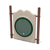 Plinko Freestanding Playground Panel with Posts  - Ages 2 to 12 yr - Neutral