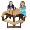 Children's Hexagonal Recycled Plastic Picnic Table