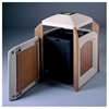 60 Gallon Jumbo Recycled Plastic Trash Can, 172 Lbs.	
