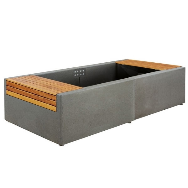 Combo Big Block Bench Planter