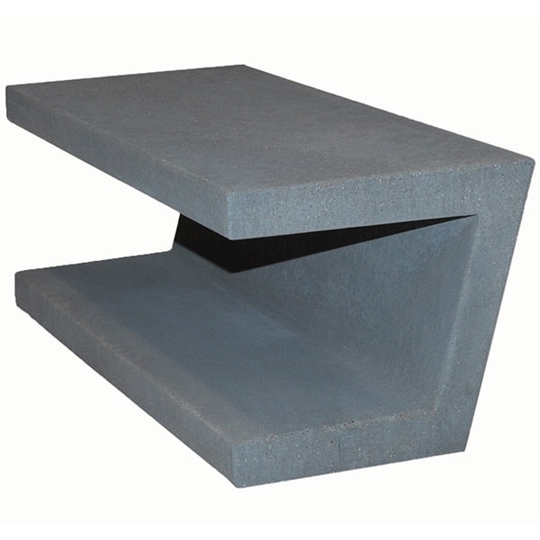 Hollow Block Cantilever Bench