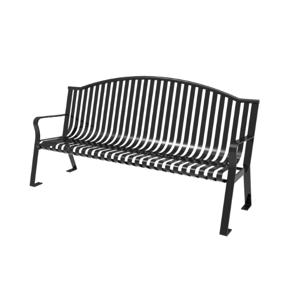 Skyline Slatted Bench