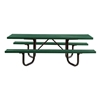 Plastisol Coated Rectangular Picnic Table