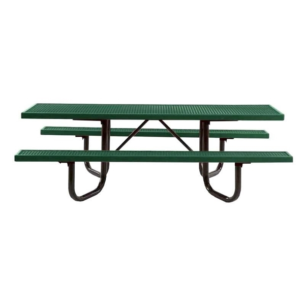 Plastisol Coated Rectangular Picnic Table