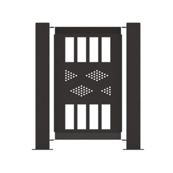 Diamond Band Fencing Panel