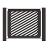 Slant Style Fencing Panel 