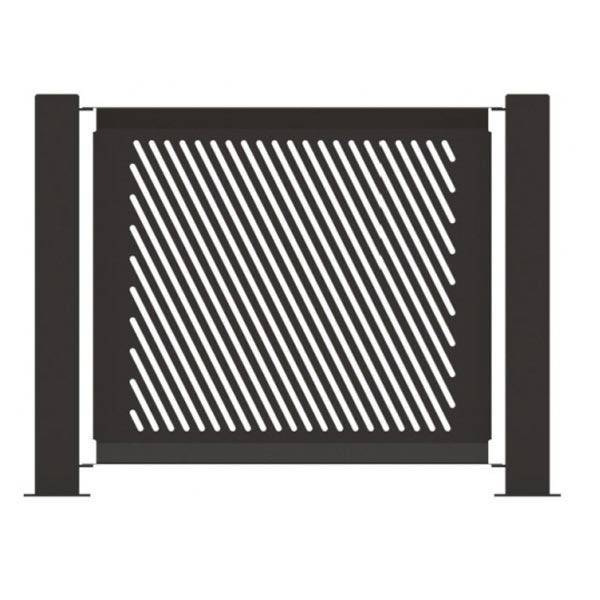 Slant Style Fencing Panel 
