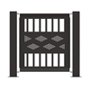 Diamond Band Fencing Panel 