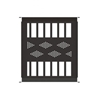 Diamond Band Fencing Panel 