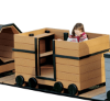 FP3012 - Mining Car Recycled Plastic Express Playground Set - Ages 2 To 12 Years