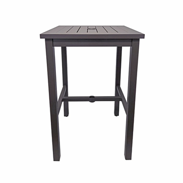 Square Aluminum Bar Table  Square Aluminum Bar Table