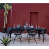 Outdoor Pool Table For Parks And HOAs - Dark Gray Frame - Dark Gray Felt  - Stone Top