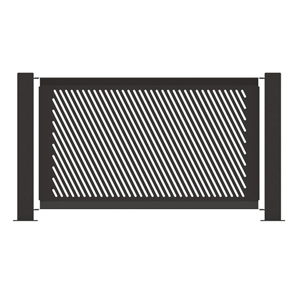 Slant Style Fencing Panel