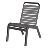 Malibu Armless Vinyl Strap Dining Chair 