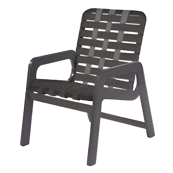 Malibu Crossweave Vinyl Strap MGP Armchair