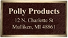 4"x8" Colored Cast Bronze Plaque