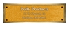 2.5"x6" Colored Cast Bronze Plaque 